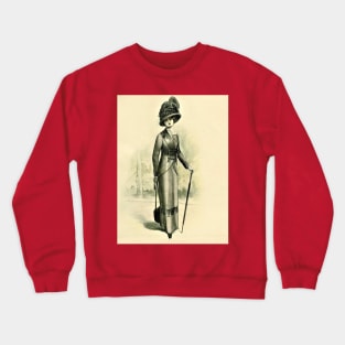 Fashion Plate - De Gracieuse - 1911 Crewneck Sweatshirt